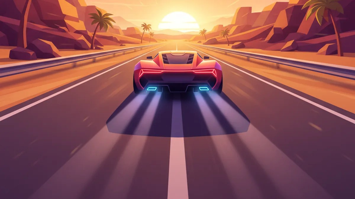 Neon Drift Loop
